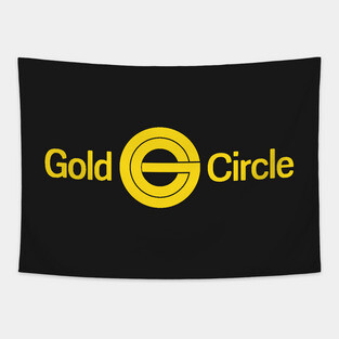 Gold Circle Tapestry