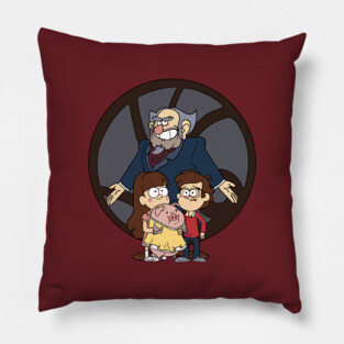 A Gravity of Unfortunate Falls Pillow
