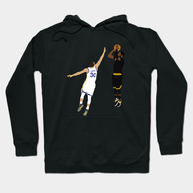 Kyrie Irving Shot Over Stephen Curry Kyrie Irving Hoodie