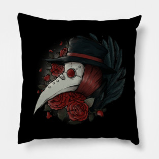 Plague Doctor Pillow