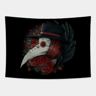 Plague Doctor Tapestry