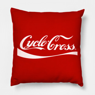 Cyclocross Bicycle Athlete Popular Logo Parody Cycling Gift For Cyclist Pillow