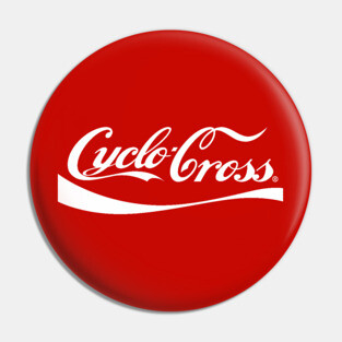 Cyclocross Bicycle Athlete Popular Logo Parody Cycling Gift For Cyclist Pin