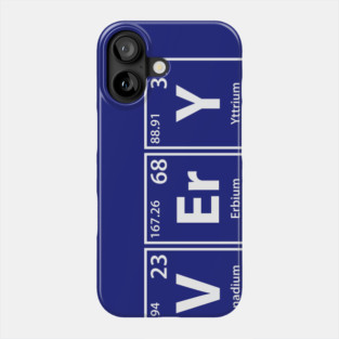 Recovery (Re-Co-V-Er-Y) Periodic Elements Spelling Phone Case