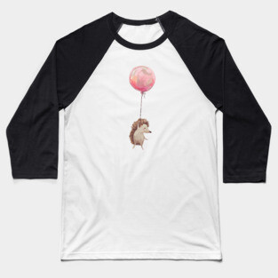 Adorable Hedgehog 2 Baseball T-Shirt