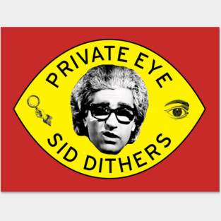 Sid Dithers Private Eye SCTV Posters and Art
