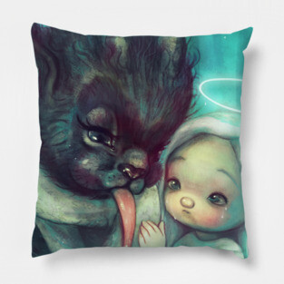 Krampus Pillow