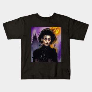 Ansekenamun - Edward Scissorhands Kids T-Shirt