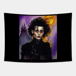 Ansekenamun - Edward Scissorhands Tapestry