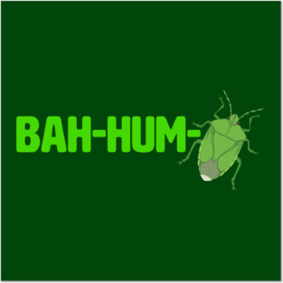 Ba-hum-bug (green stink bug) Posters and Art