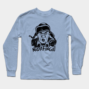 Christmas Story Nadafinga! (black print) Long Sleeve T-Shirt