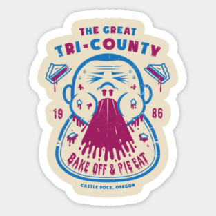Tri-County Pie Eater Sticker