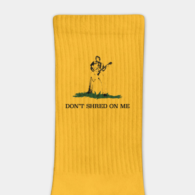 Don't Shred On Me Guitar Shirt by Nonstop Shirts