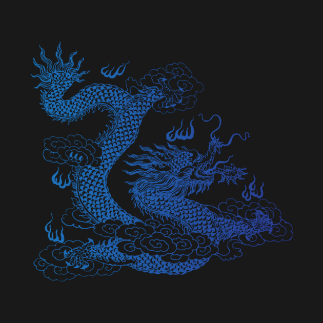 Awesome Japanese Dragon TShirt by Nonstop Shirts