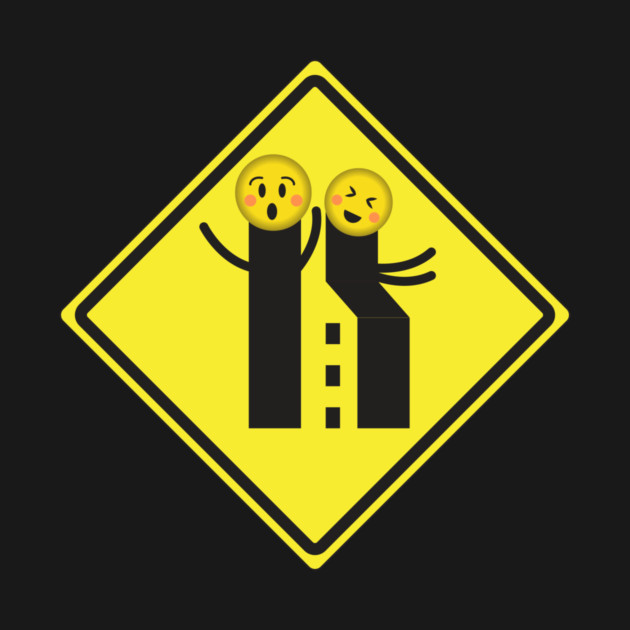 Funny / Weird Pooing Sign by Nonstop Shirts