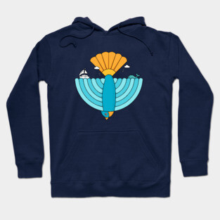 Bird Landscape Hoodie