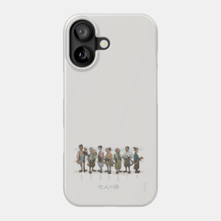 Seven Samurai (col) Phone Case