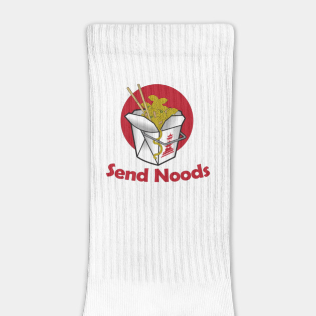 Send Noods - Funny Chinese Noodle Lover Gift by Nonstop Shirts