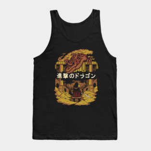 Attack on Dragon Tank Top