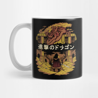 Attack on Dragon Mug