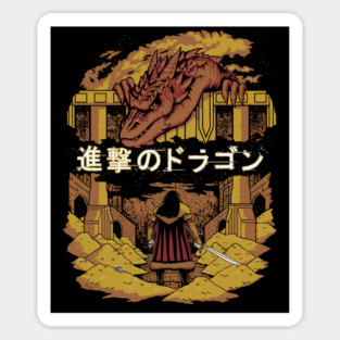 Attack on Dragon Sticker