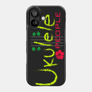 Ukulele People (gyr) Phone Case