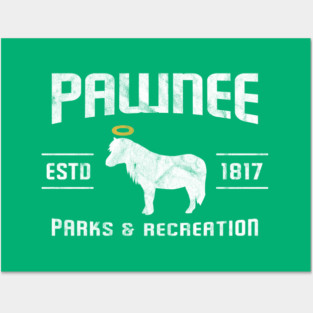 Pawnee ESTD 1817 (Parks & Recreation) Posters and Art