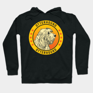 Otterhound Dog Portrait Hoodie