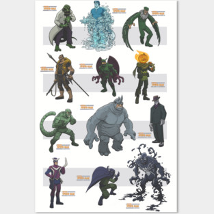 Villains III Posters and Art