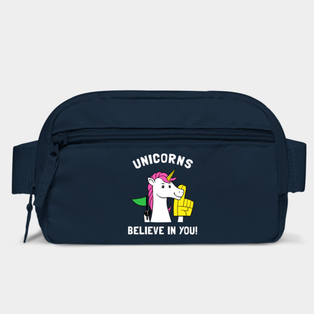 Unicorns Believe In You by dumbshirts