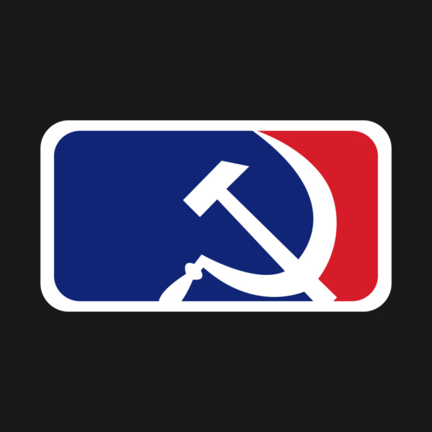 Hammer Sickle Baseball by dumbshirts