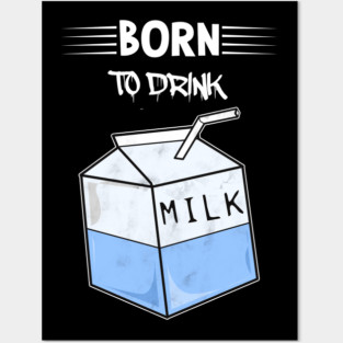Funny Milk Posters and Art