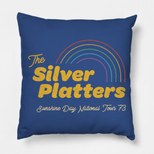 Sunny 70s Pop Pillow