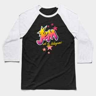 Jem and The holograms logo Baseball T-Shirt