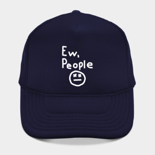 Ew People White Line Hat
