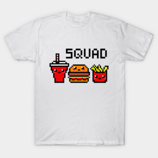 Cute squad pixel art T-Shirt