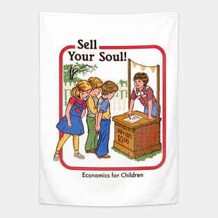 Sell Your Soul Tapestry