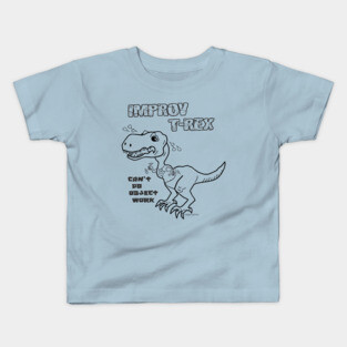 Improv T-Rex - Object Work Kids T-Shirt