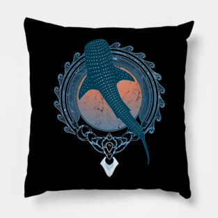 Whale Shark Polynesia Pillow