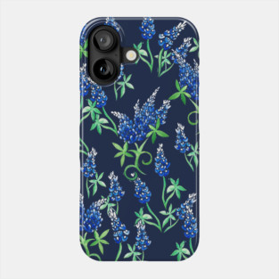 Texas Bluebonnets Phone Case