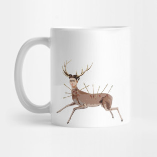 deer frida kalho Mug