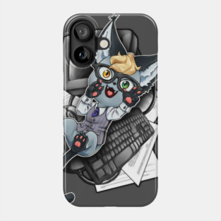 The Desk Cat Phone Case