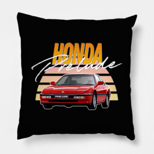 80s Honda Prelude / Retro Gift Design Pillow