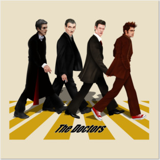 The Doctors at abbey road Posters and Art