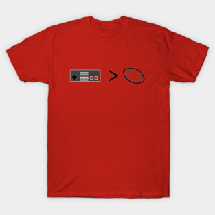 Gaming Greater than Footbal T-Shirt