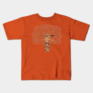 Kokeshi Tree of life of Klimt Kids T-Shirt
