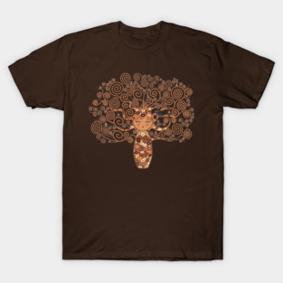 Kokeshi Tree of life of Klimt T-Shirt