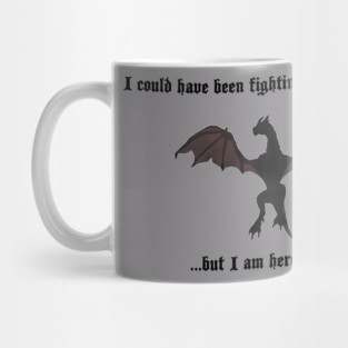 Fighting Dragons Mug