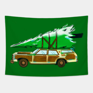 Christmas Vacation Tapestry