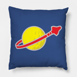 LEGO Space Minifig Classic Logo Pillow